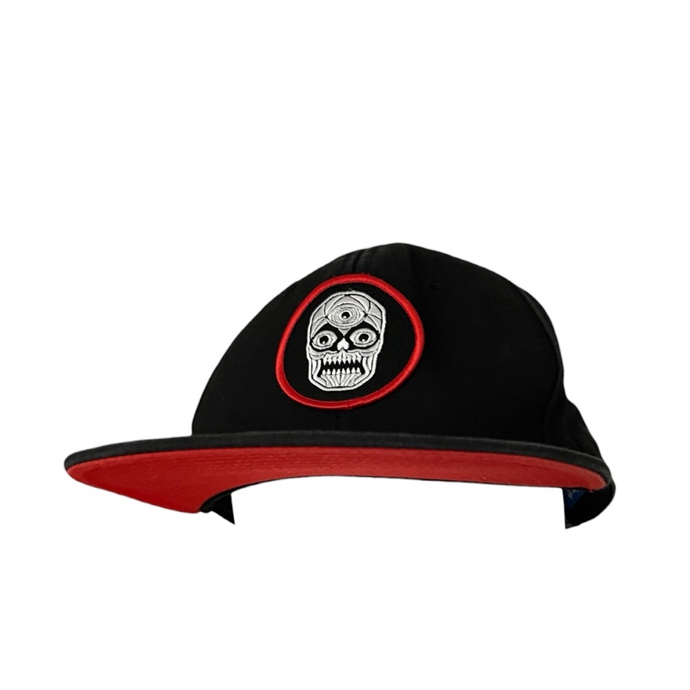 Adidas Skateboard Hat Bone Thrower Cap Adjust. Skate Black Skull